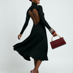Magnetic Cutout Back Maxi Dress