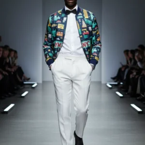 Men's Wall Street Bomber Jacket