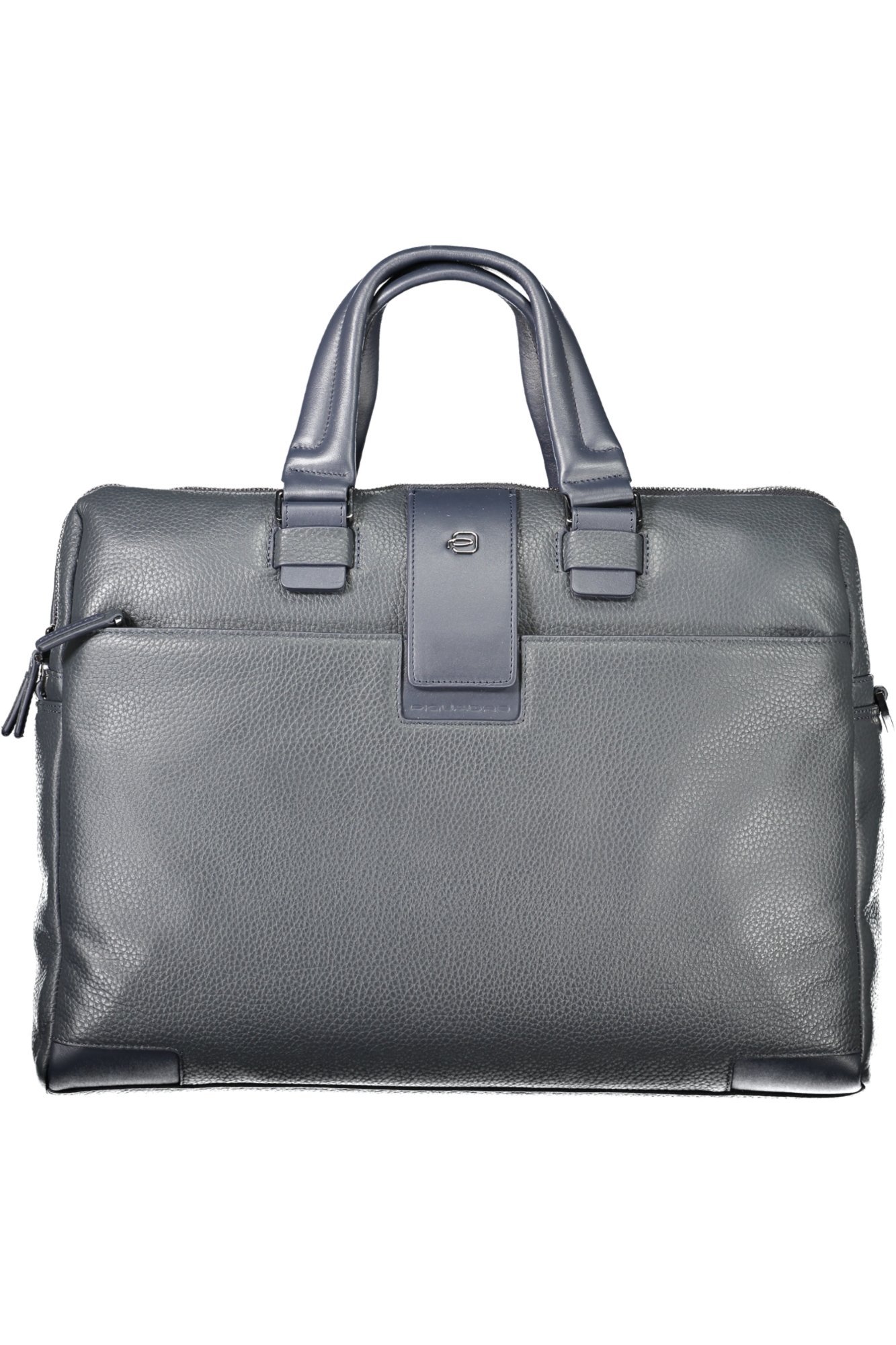 Men's Blue Leather Briefcase