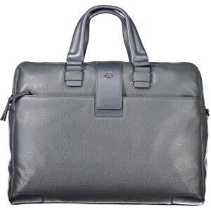 Piquadro Men's Blue Leather Briefcase
