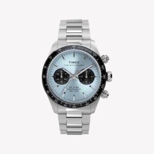 Timex Men's Stainless Steel Blue Dial Watch